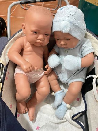 Muñecos Antonio Juan niño y niña