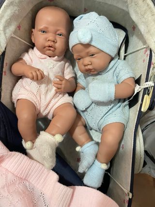 Muñecos Antonio Juan niño y niña