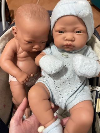 Muñecos Antonio Juan niño y niña