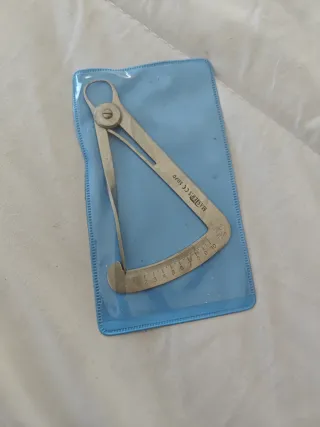 Calibre dental prótesis dental