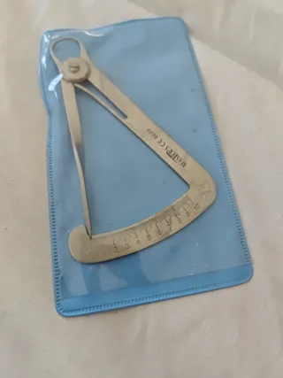 Calibre dental prótesis dental