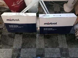 Patines en línea Mistral negros y rosas