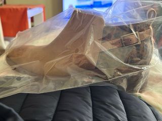 Botines Skechers Marrones Animal Print