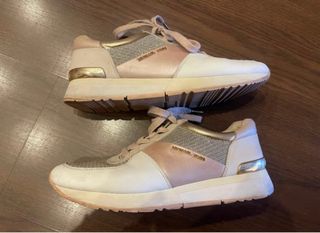 Zapatillas Michael Kors Rosa y Dorado