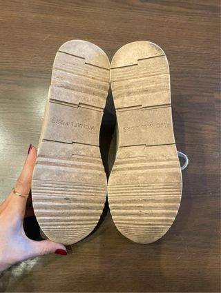 Zapatillas Michael Kors Rosa y Dorado