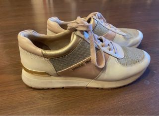 Zapatillas Michael Kors Rosa y Dorado