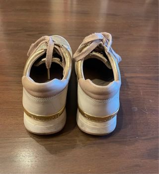 Zapatillas Michael Kors Rosa y Dorado