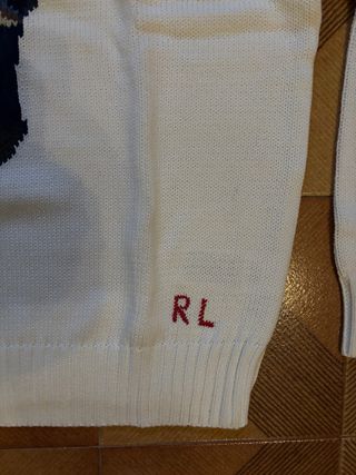 Maglione Polo Ralph Lauren Orso Bandiera USA