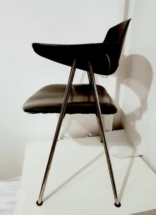 Sedia industriale Fantasia anni '60