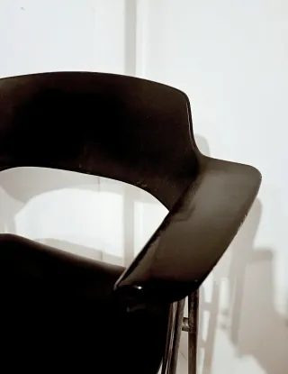 Sedia industriale Fantasia anni '60