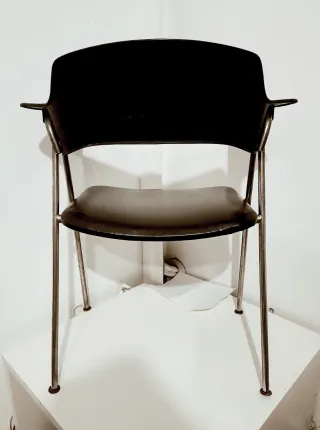 Sedia industriale Fantasia anni '60