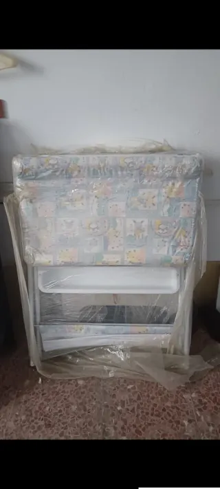 Bañera para bebé con cambiador