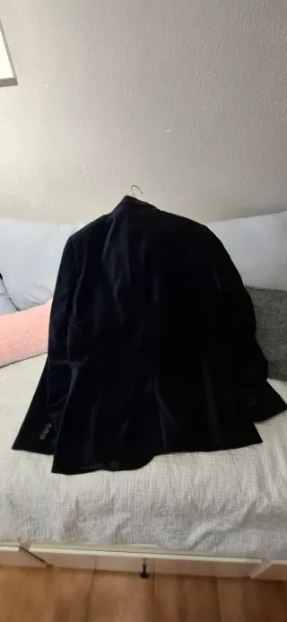 Chaqueta H&M Hombre Talla 52 color azul marino.