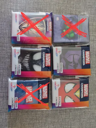 Fundas Marvel Champions