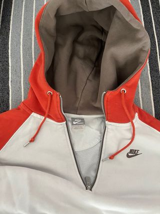 Felpa Nike con cappuccio mezza zip