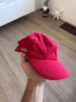 Confezione da 3 cappelli Lacoste in pelle di pecora blu