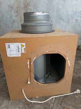 2 Extractores Isofonix 2000 m³/h