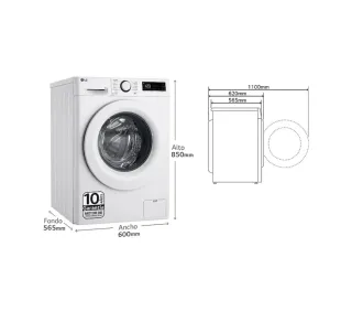 Lavadora Secadora LG 9kg-6kg