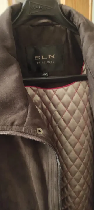 Chaqueta antelina caballero SLN
