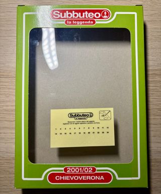 Subbuteo La Leggenda Squadra Chievo Verona 2001/02