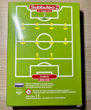 Subbuteo La Leggenda Squadra Chievo Verona 2001/02