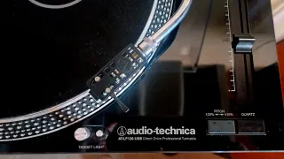 Audio-Technica AT-LP120 Tocadiscos Negro
