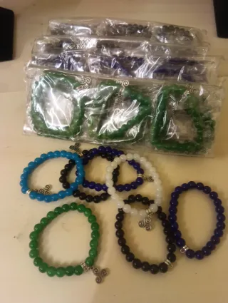 Lote 66 Braccialetti in Cristallo