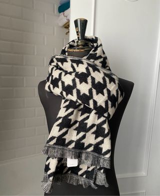Bufanda Ankel Houndstooth Flecos