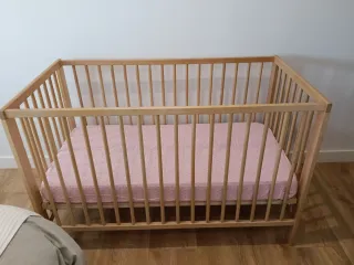 Cuna Gulliver Ikea Madera Natural+regalos