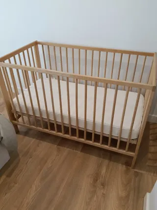 Cuna Gulliver Ikea Madera Natural+regalos