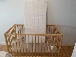 Cuna Gulliver Ikea Madera Natural+regalos