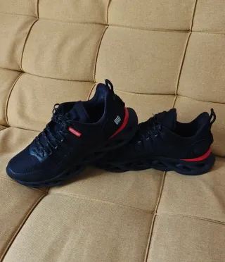 Li-Ning Arc Zapatillas Negras Rojas