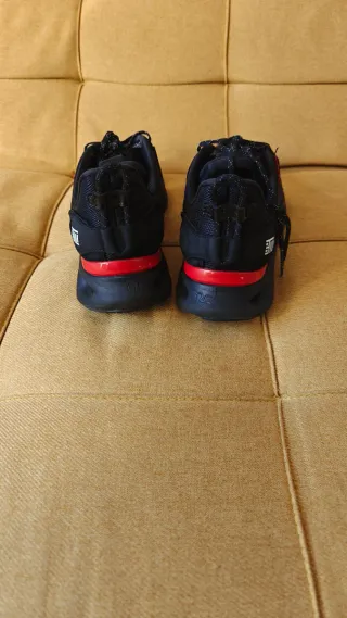 Li-Ning Arc Zapatillas Negras Rojas