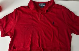 Polo Corto Ralph Lauren Rojo