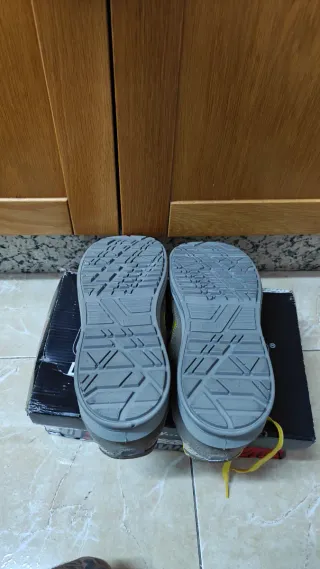 Zapatos Seguridad U Power Talla 44 Gris/Amarillo