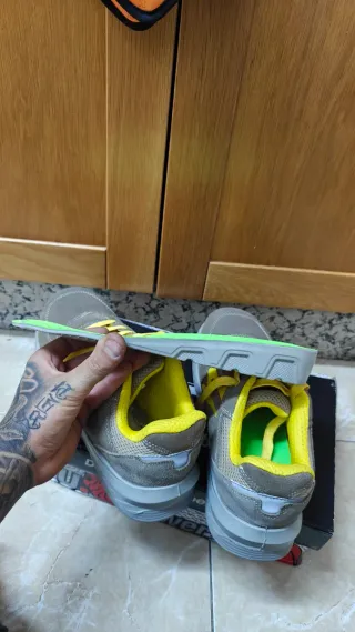 Zapatos Seguridad U Power Talla 44 Gris/Amarillo