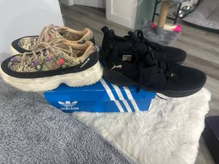 Zapatillas Adidas y Puma multicolor y negro