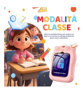 Smartwatch Bambini Rosa