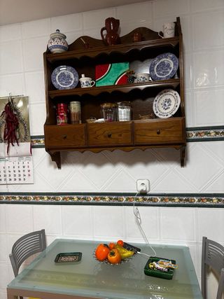 Muebles de cocina madera y metal