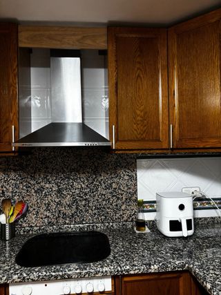 Muebles de cocina madera y metal