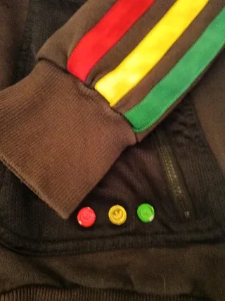 Felpa Adidas Rasta Giacca Adidas Jamaica