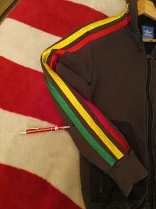 Felpa Adidas Rasta Giacca Adidas Jamaica