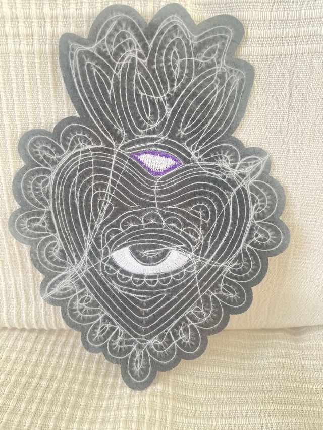 Parche Corazón Sagrado Ojo