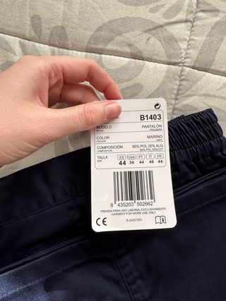 Pantalón de trabajo WORKTEAM azul