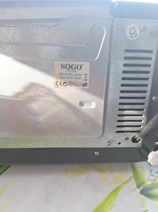 Horno Tostador Negro