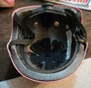 Pattini a rotelle Oxelo neri e rosa