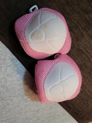 Pattini a rotelle Oxelo neri e rosa