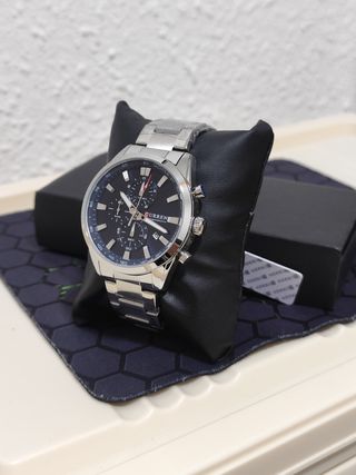 Reloj CURREN Hombre Cronógrafo Azul/Plata