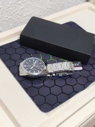 Reloj CURREN Hombre Cronógrafo Azul/Plata