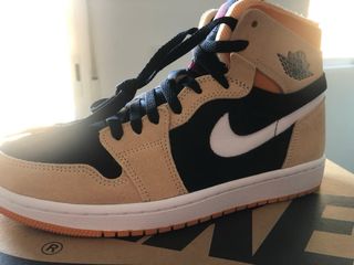 Zapatillas Nike Air Jordan 1 Beige/Negro